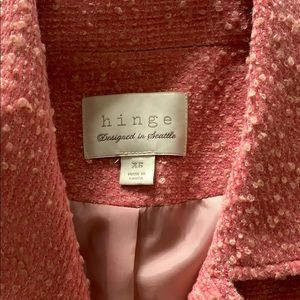 Pink Hinge Tweed Jacket